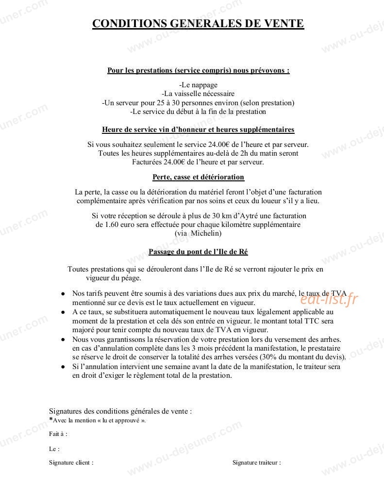 Le Bel'air — carte page 18