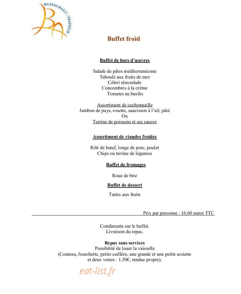 Le Bel'air — carte page 5