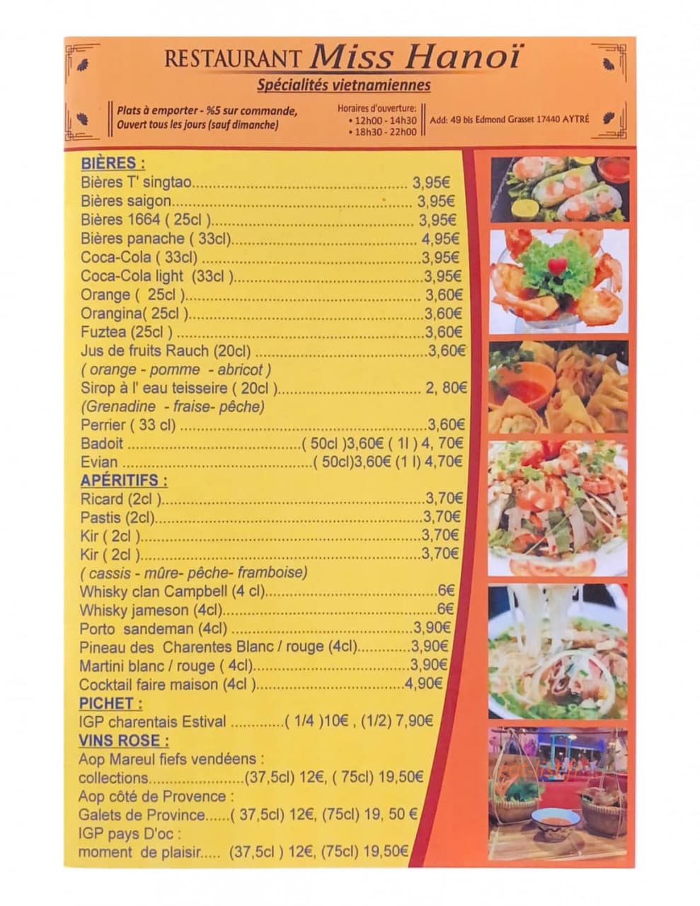 Miss hanoi — carte page 1