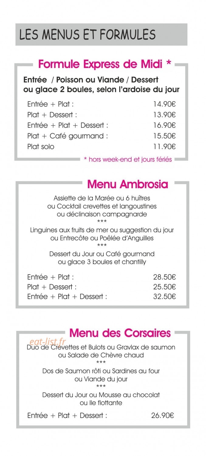 Ambrosia — carte page 8