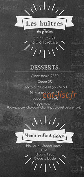 La ptite barque — carte page 1