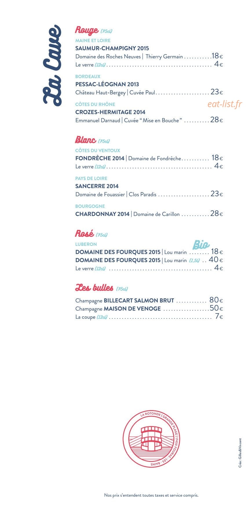 La Rotonde — carte page 4