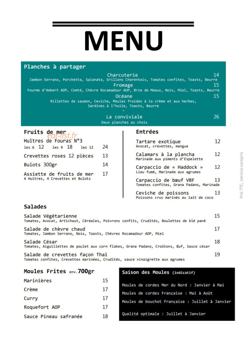 Les Salines — carte page 1