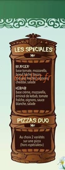 Tiki Pizz — carte page 2