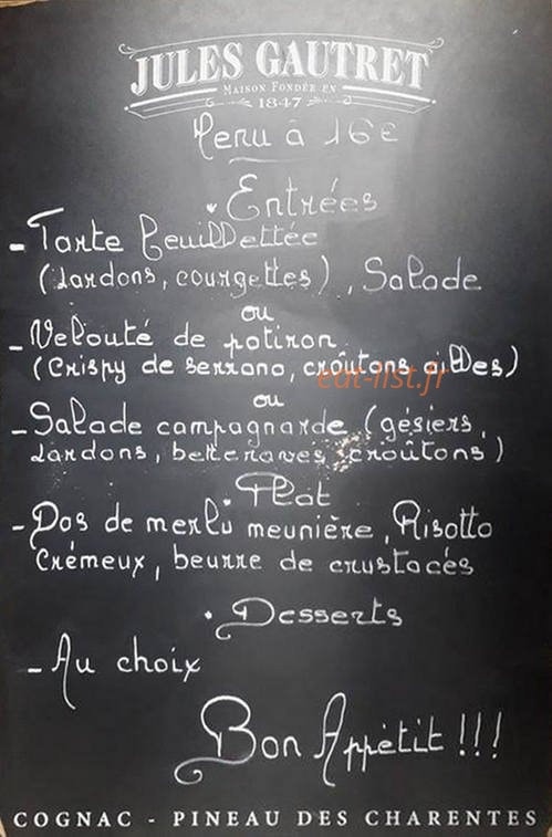 Chez Loïc — carte page 1