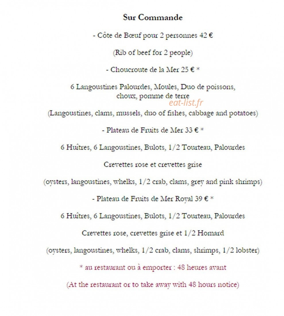 Hôtel de l'Ecu — carte page 2