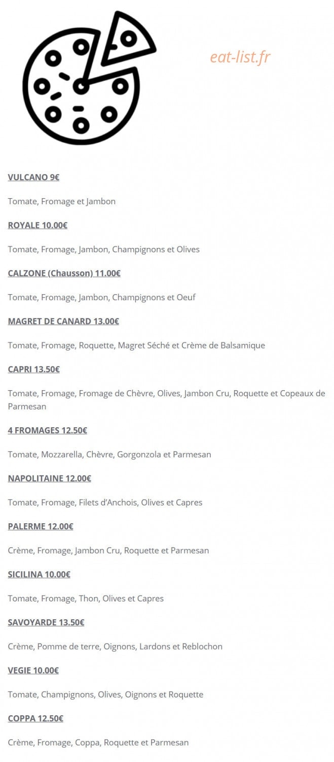 La cantina — carte page 2
