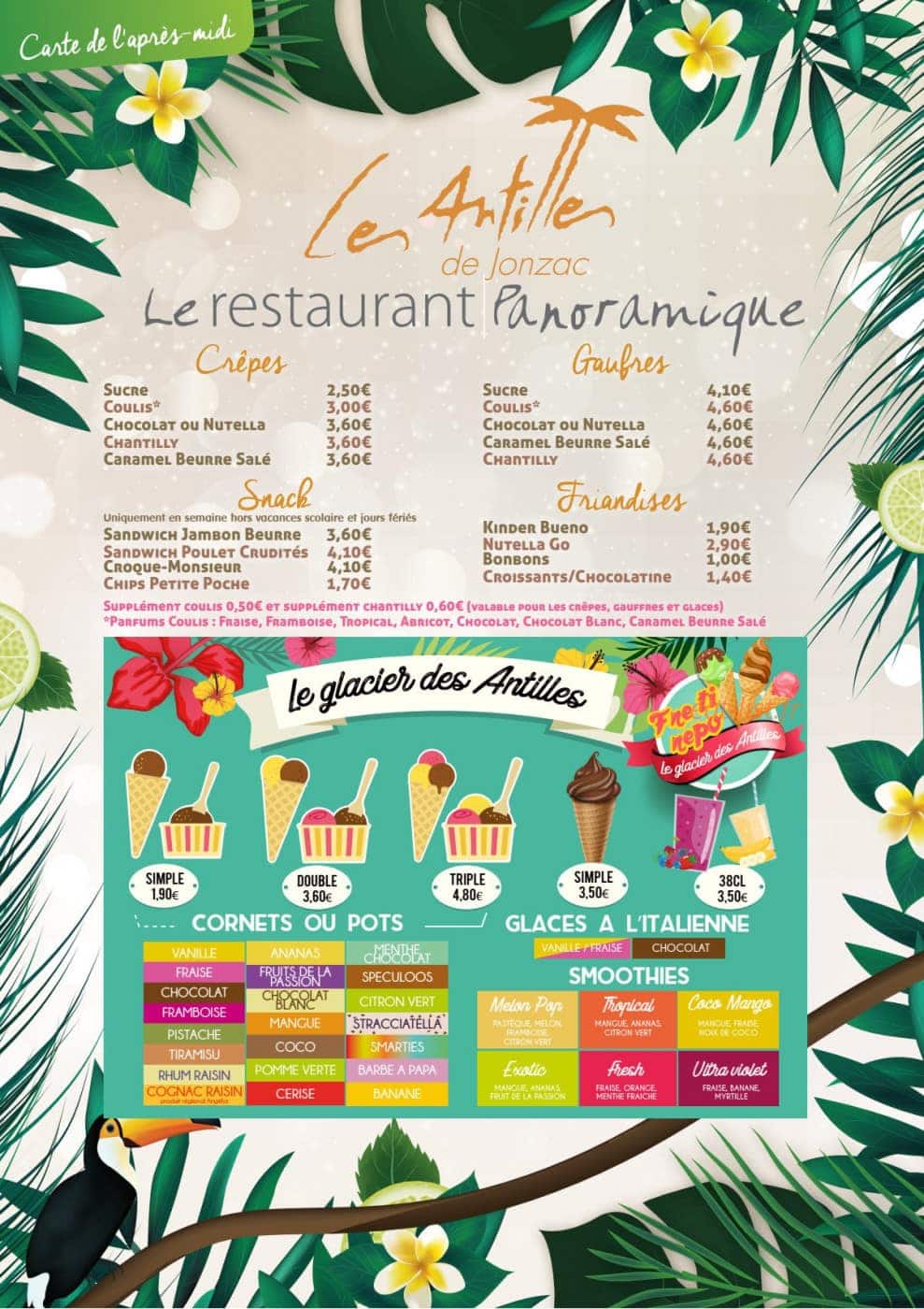 Les Antilles — carte page 4