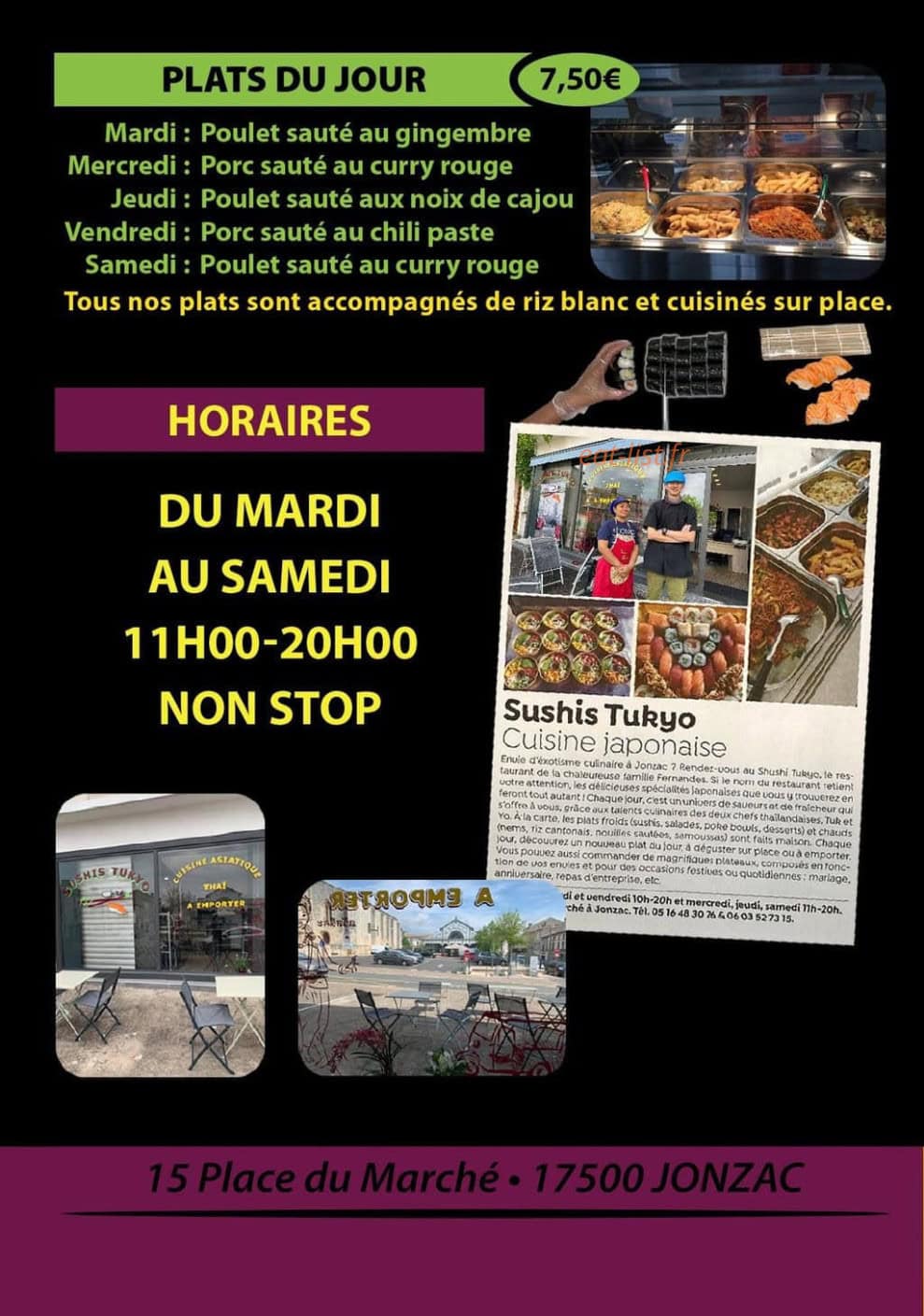 Sushis TukYo — carte page 4