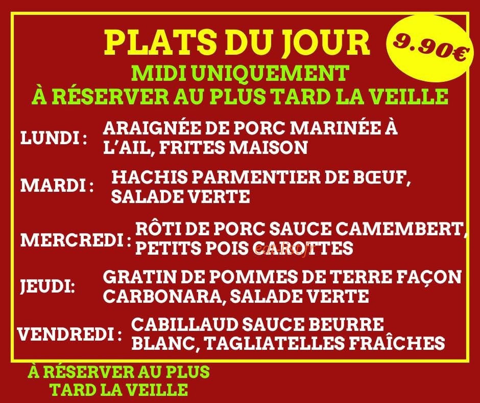 Les Castors — carte page 1