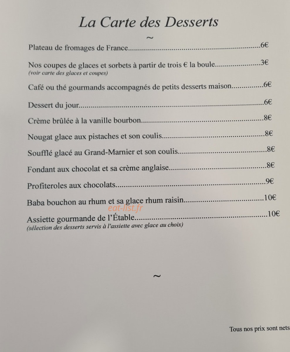 L'étable — carte page 3