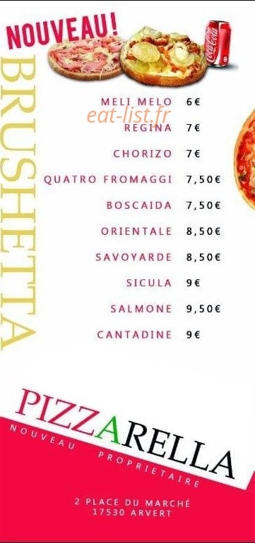 Pizzarella — carte page 5