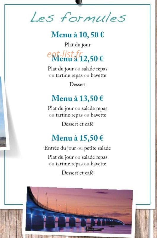 Brasserie du Port — carte page 2