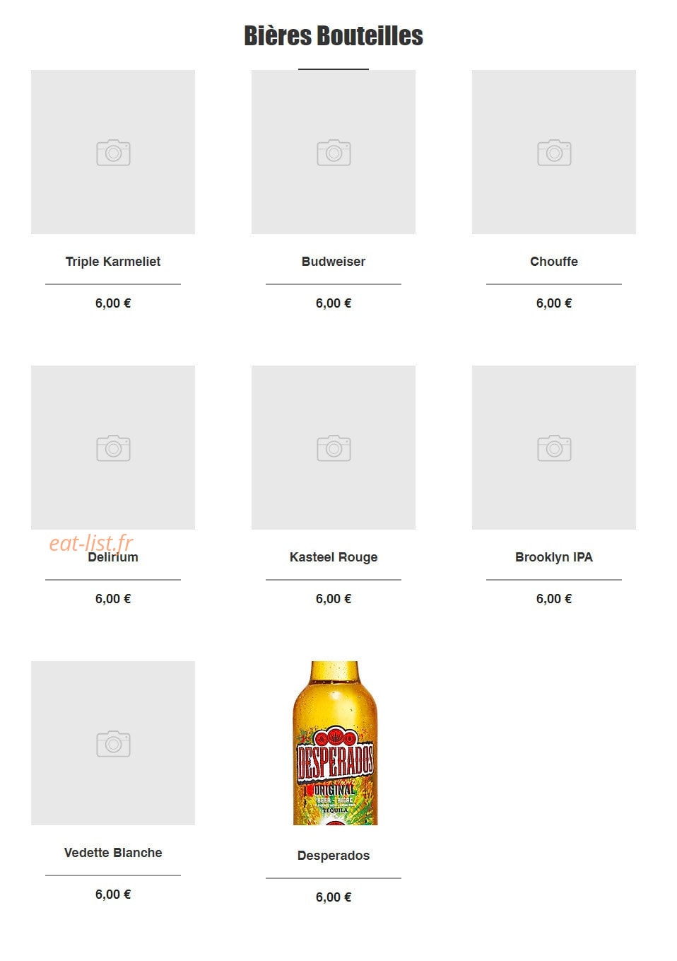 Chez Pépé — carte page 4