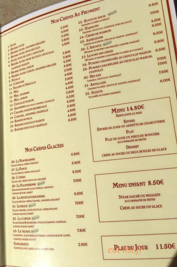 L'Adresse — carte page 2