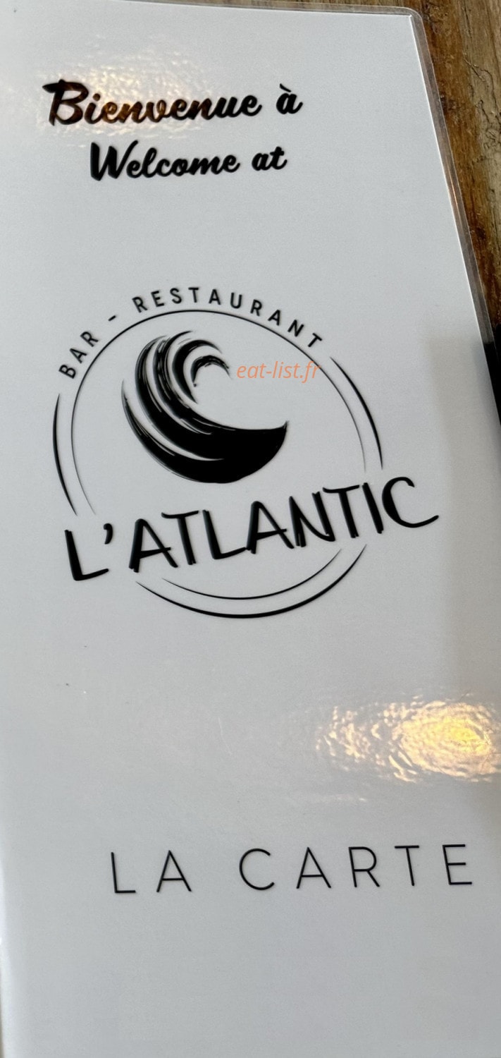 L'Atlantic — carte page 1