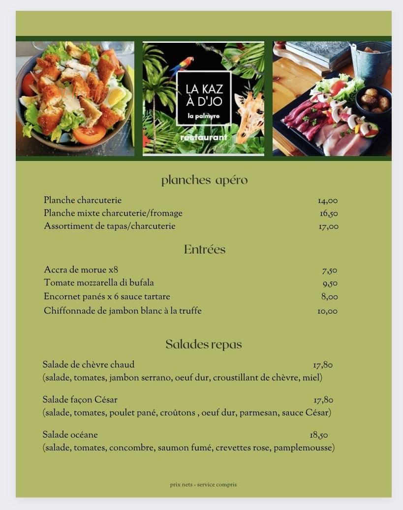 La kaz à d’jo — carte page 1