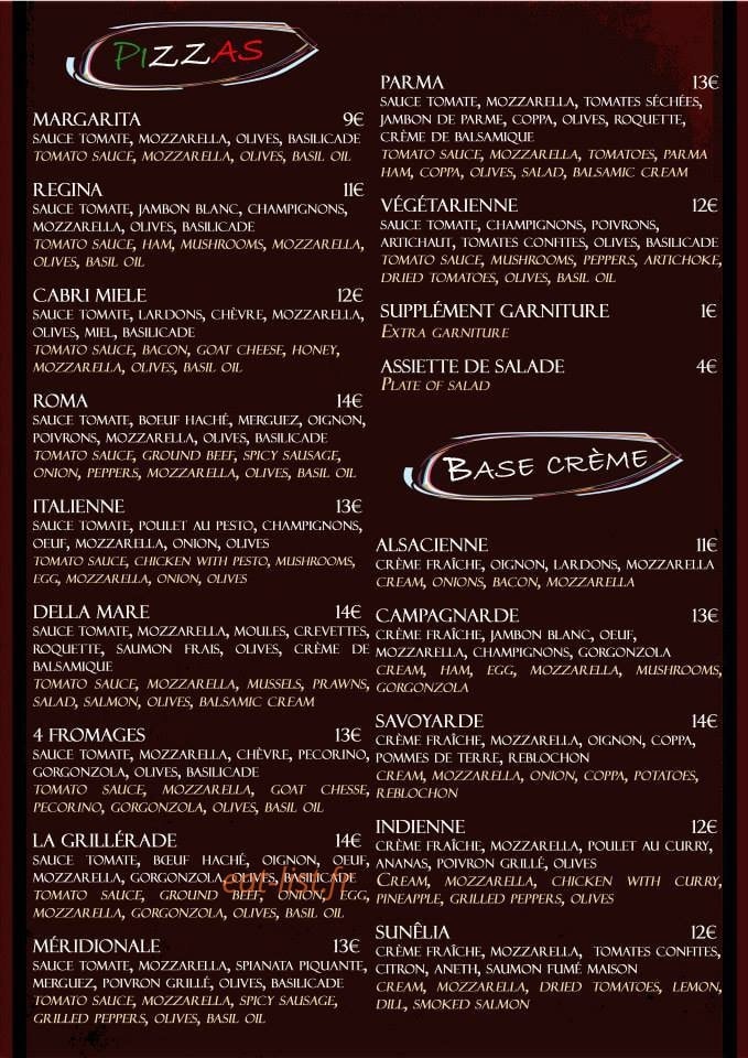 La Grillérade — carte page 5