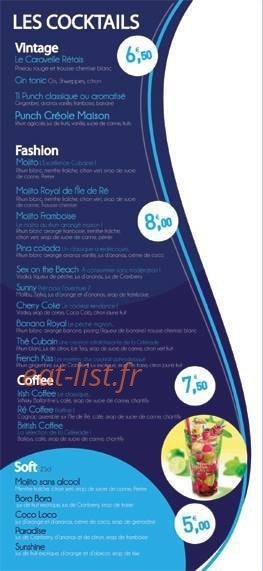 La Grillérade — carte page 11
