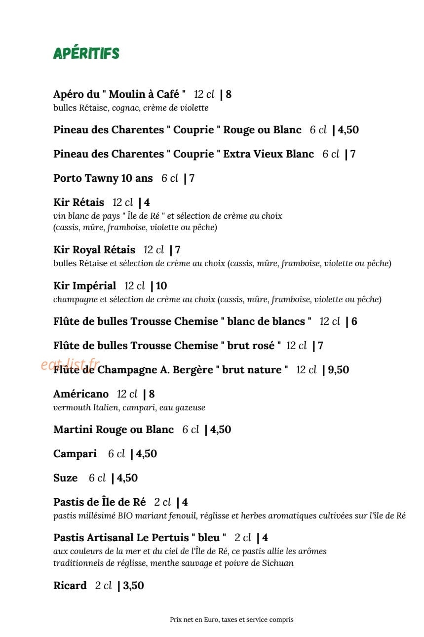 Le Moulin — carte page 3