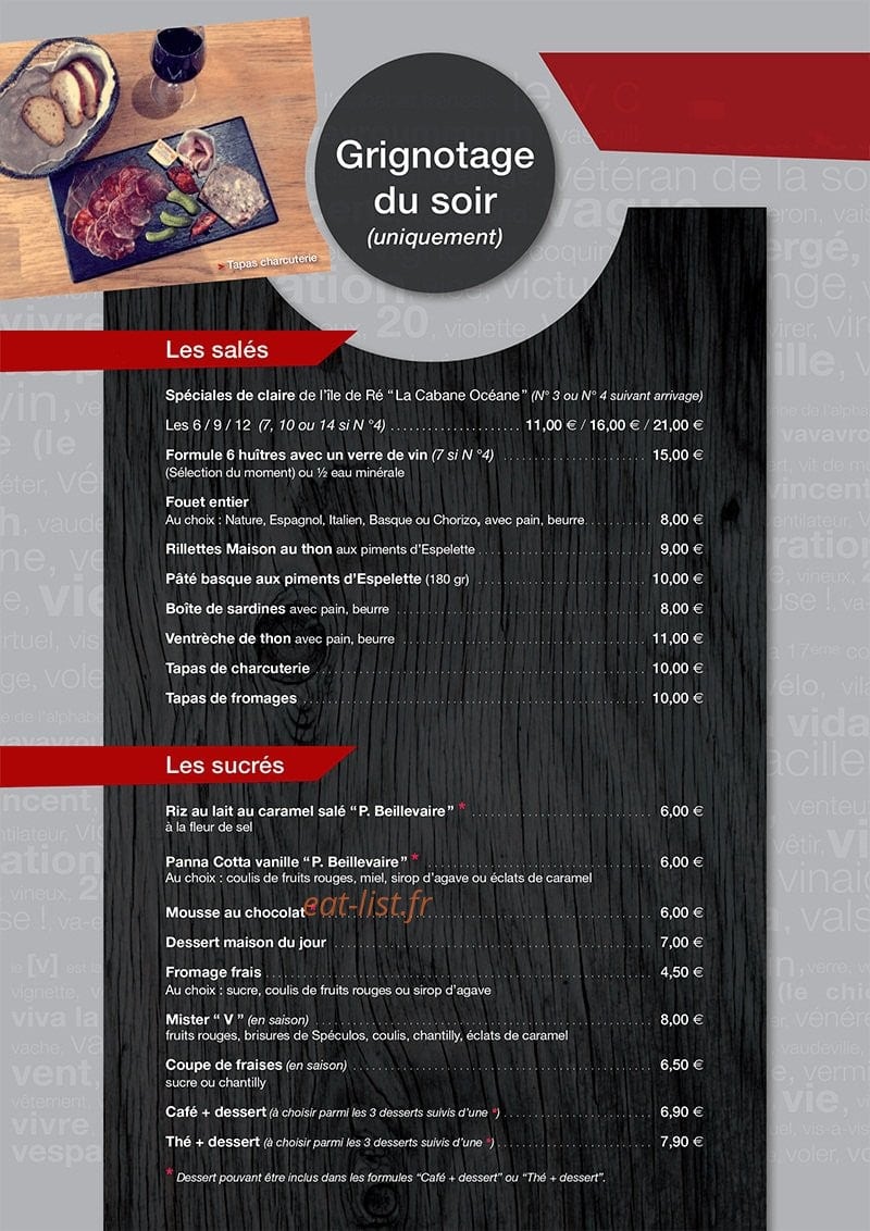 Le V — carte page 3