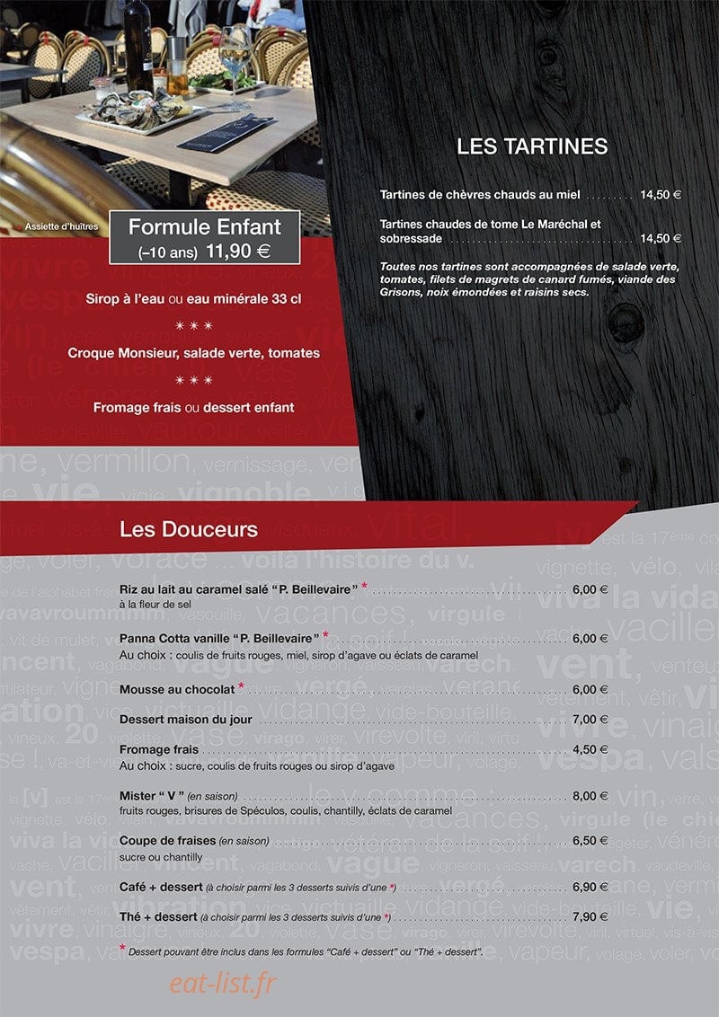 Le V — carte page 2
