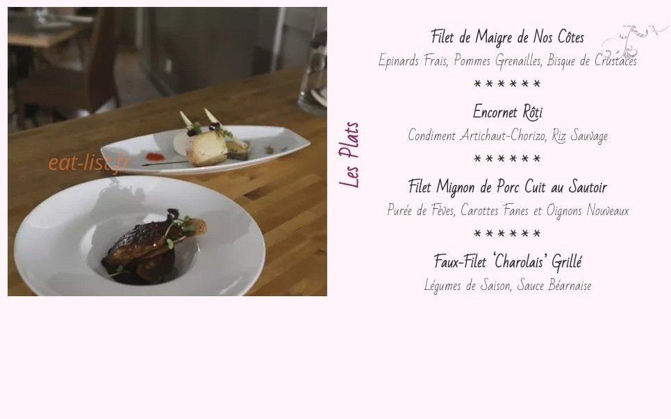 Les Acacias — carte page 4