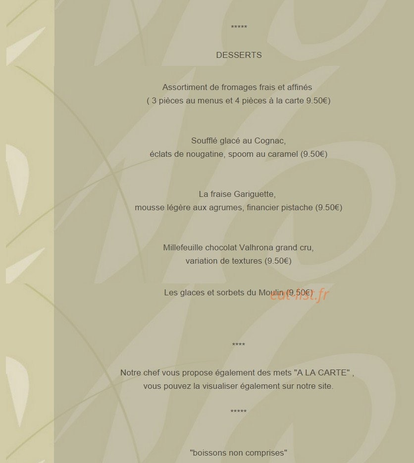 Le Moulin de Chalons — carte page 4