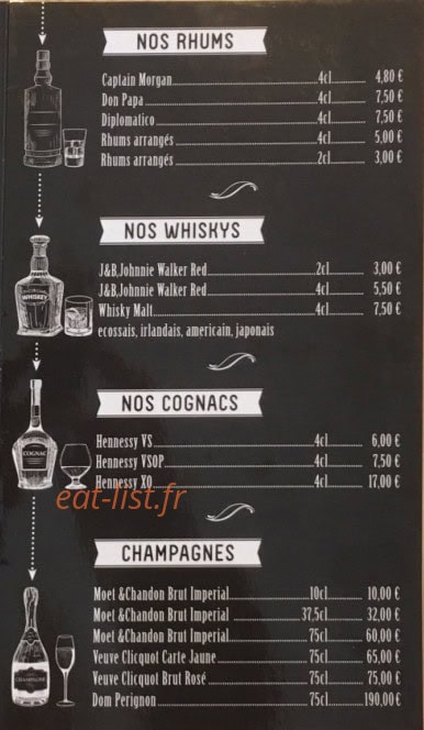 Binch café — carte page 4