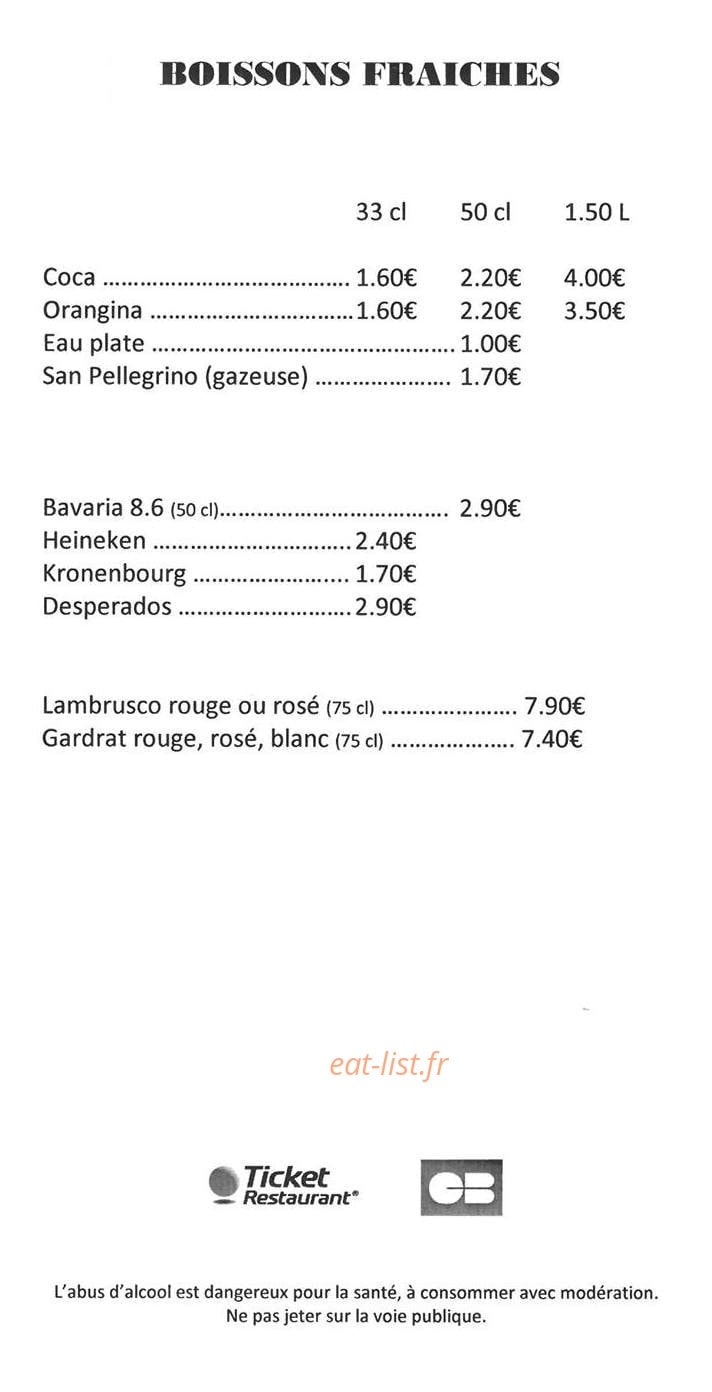Le Red Hot — carte page 5