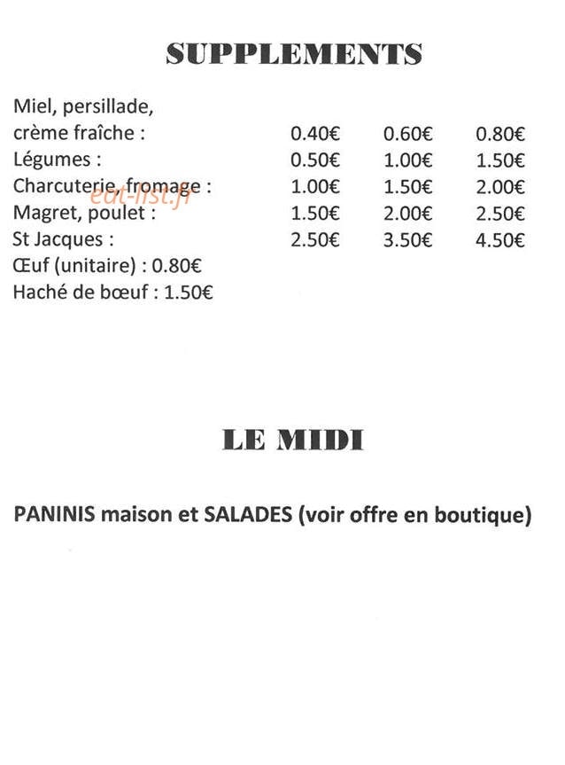Le Red Hot — carte page 6