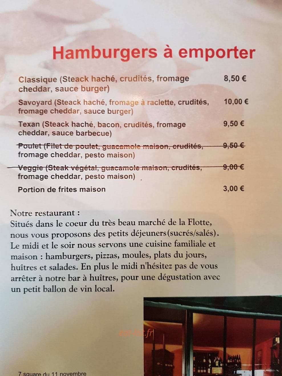 Le Pas Sage du Marché — carte page 3