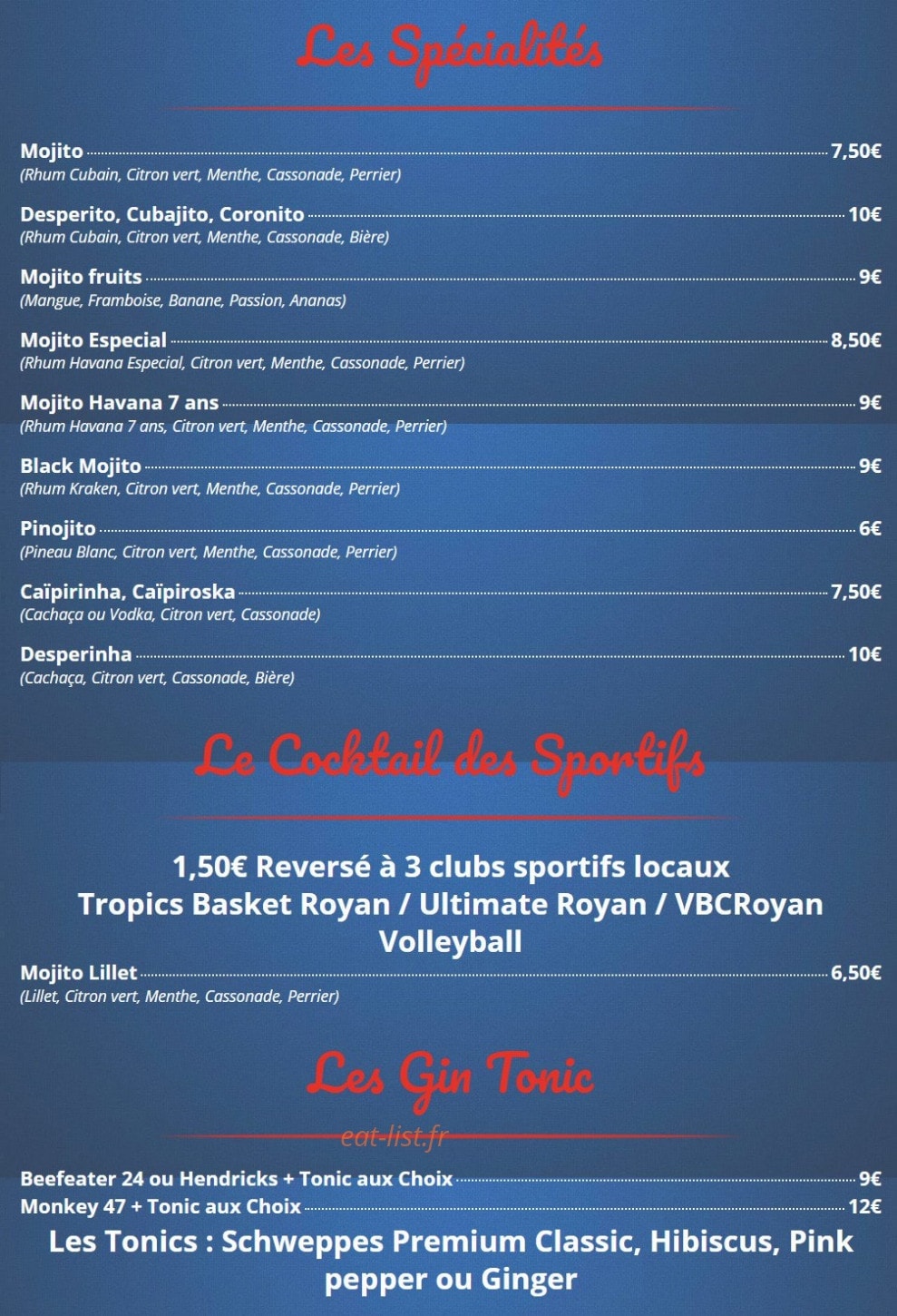L'esquive — carte page 1