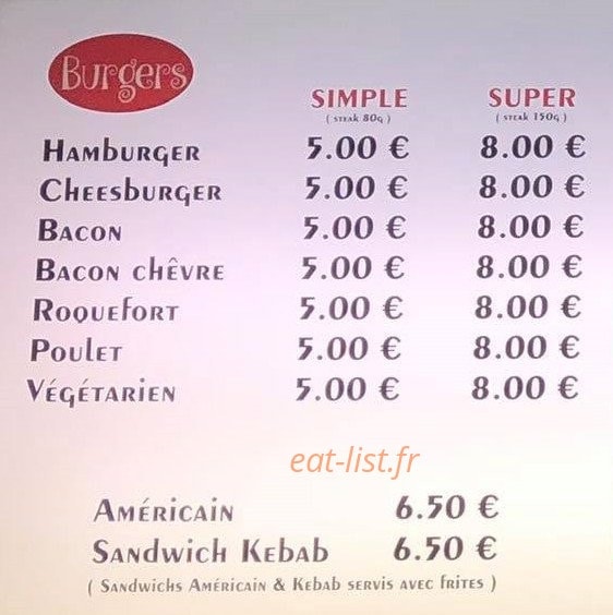 La frit'rit — carte page 4