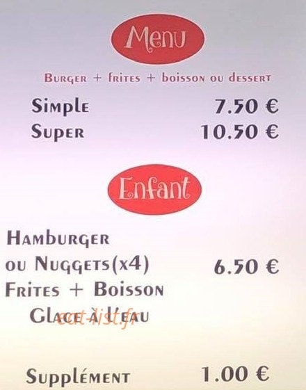 La frit'rit — carte page 3