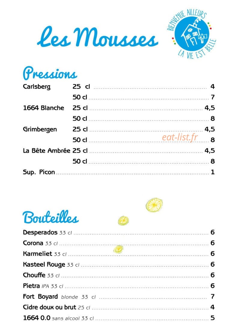 La Maison Blanche — carte page 5