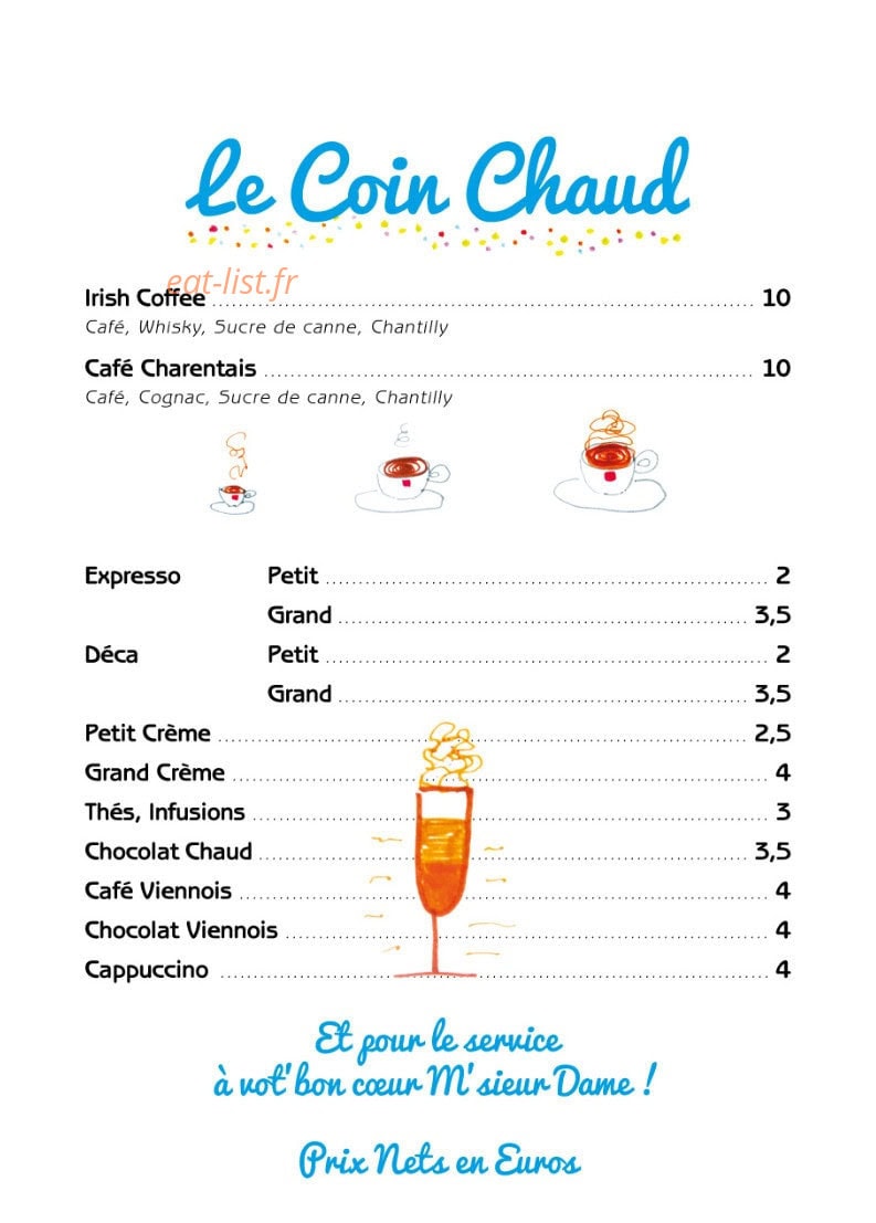 La Maison Blanche — carte page 12