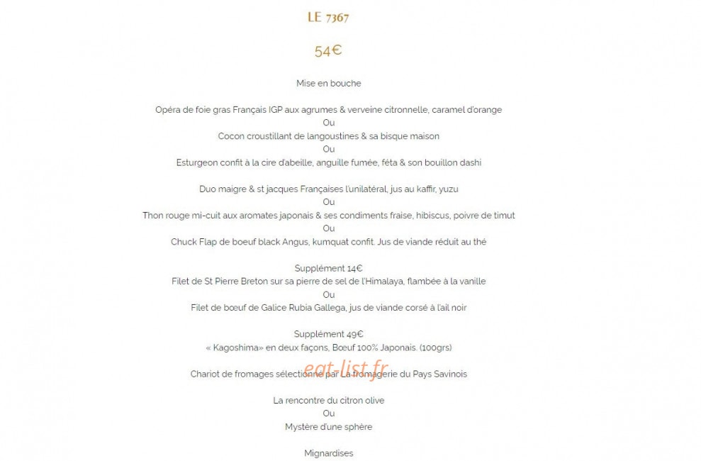 Le Sens 7367 — carte page 7