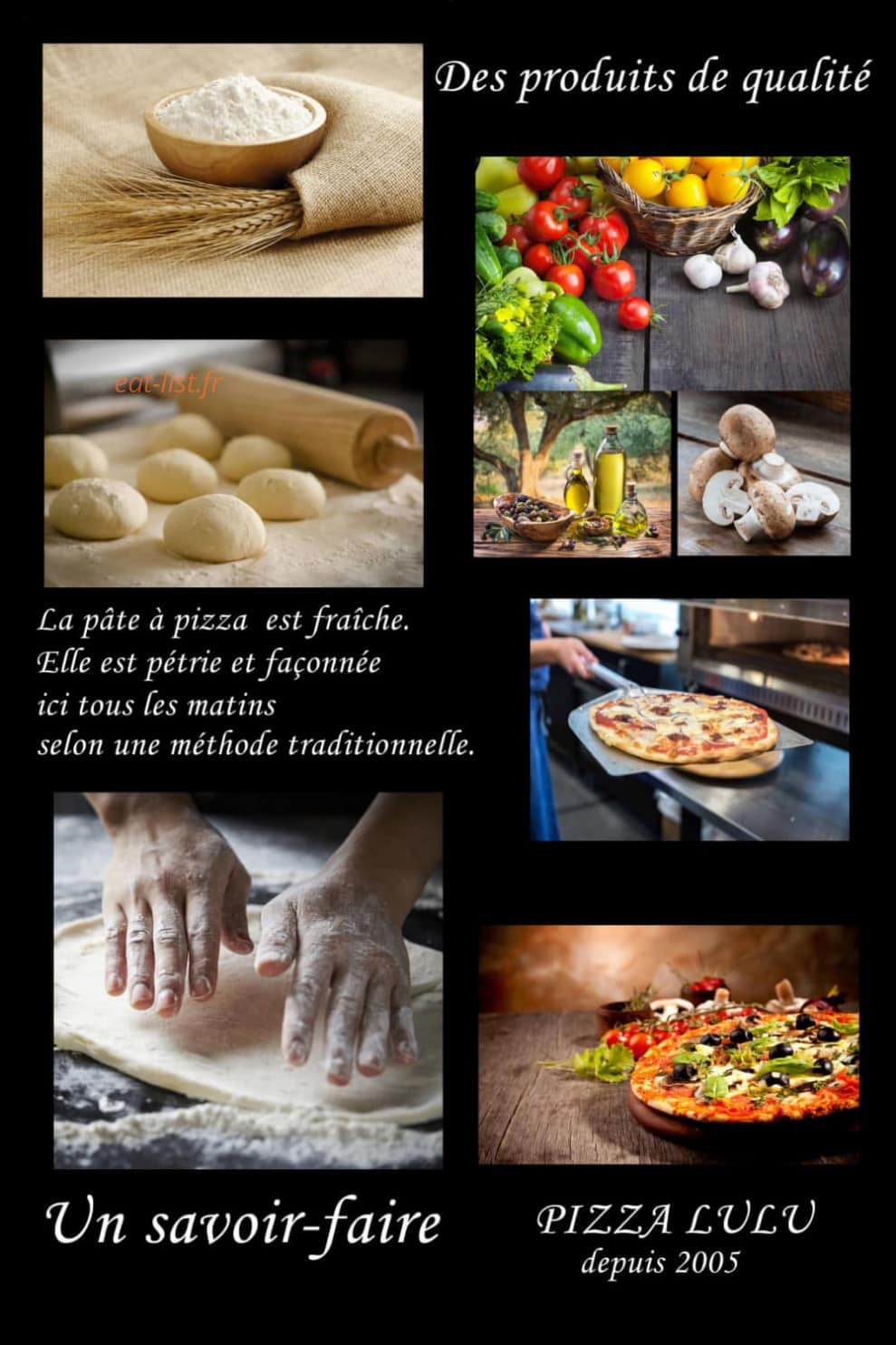 Pizza Lulu — carte page 3