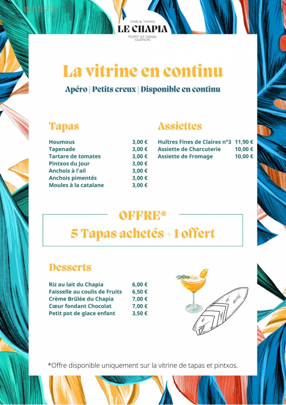 Le Chapia — carte page 1