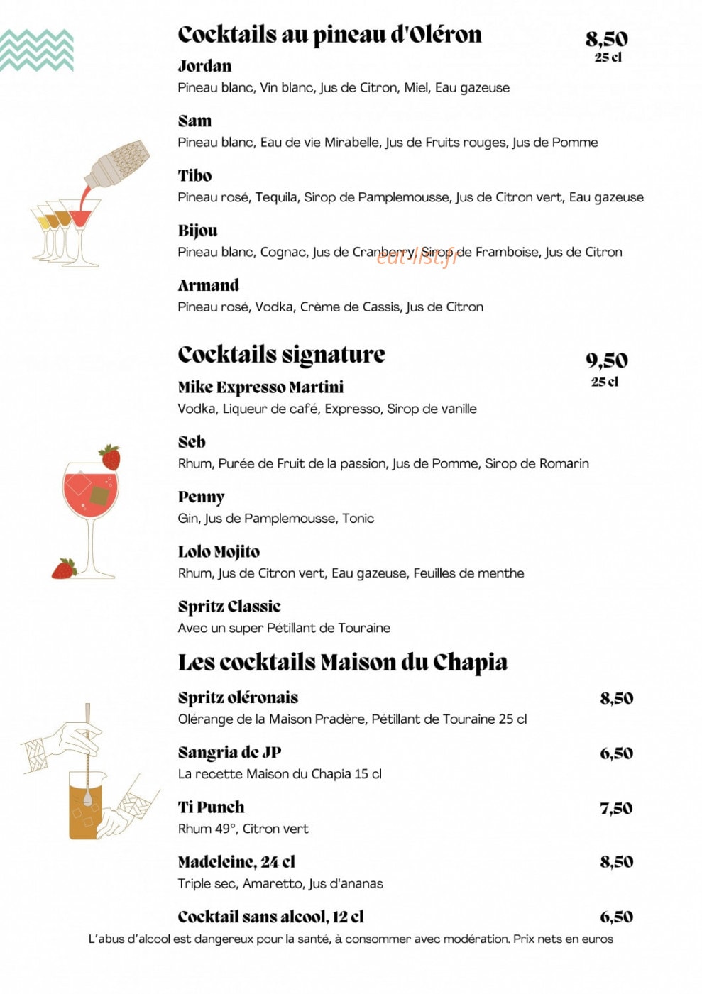 Le Chapia — carte page 10