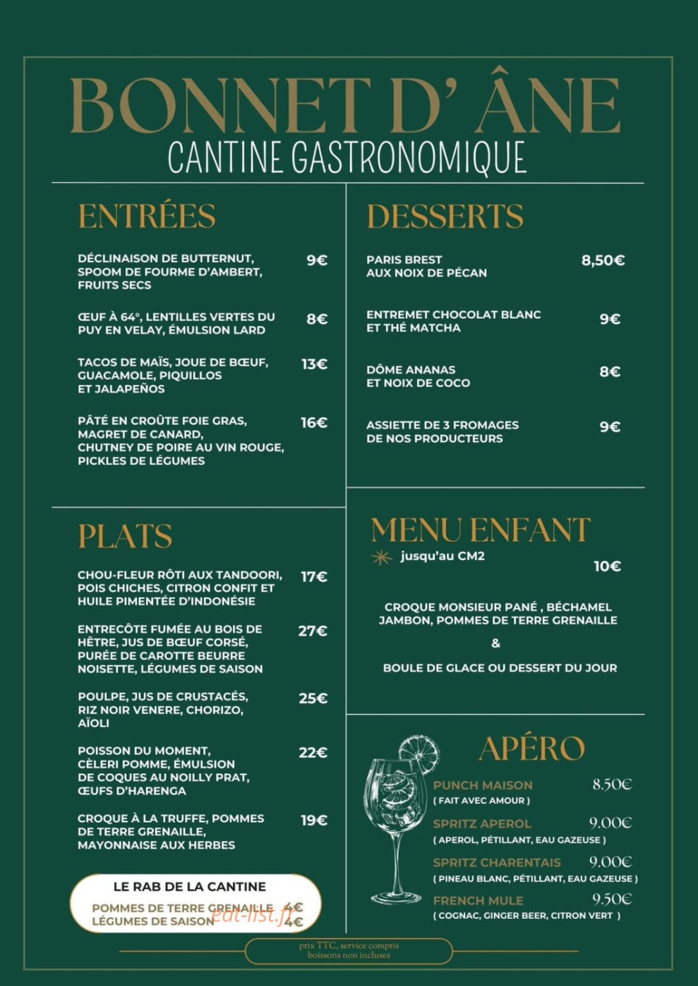 Bonnet d’âne — carte page 1