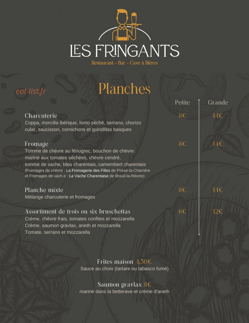 Les Fringants — carte page 1