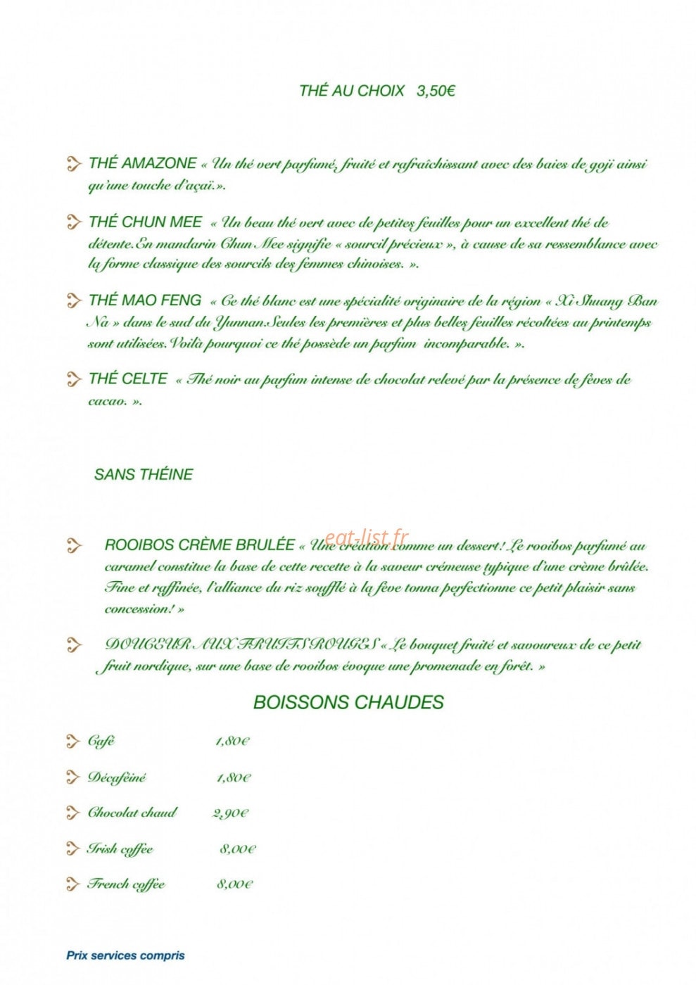 Les Farfadets du Lac — carte page 5