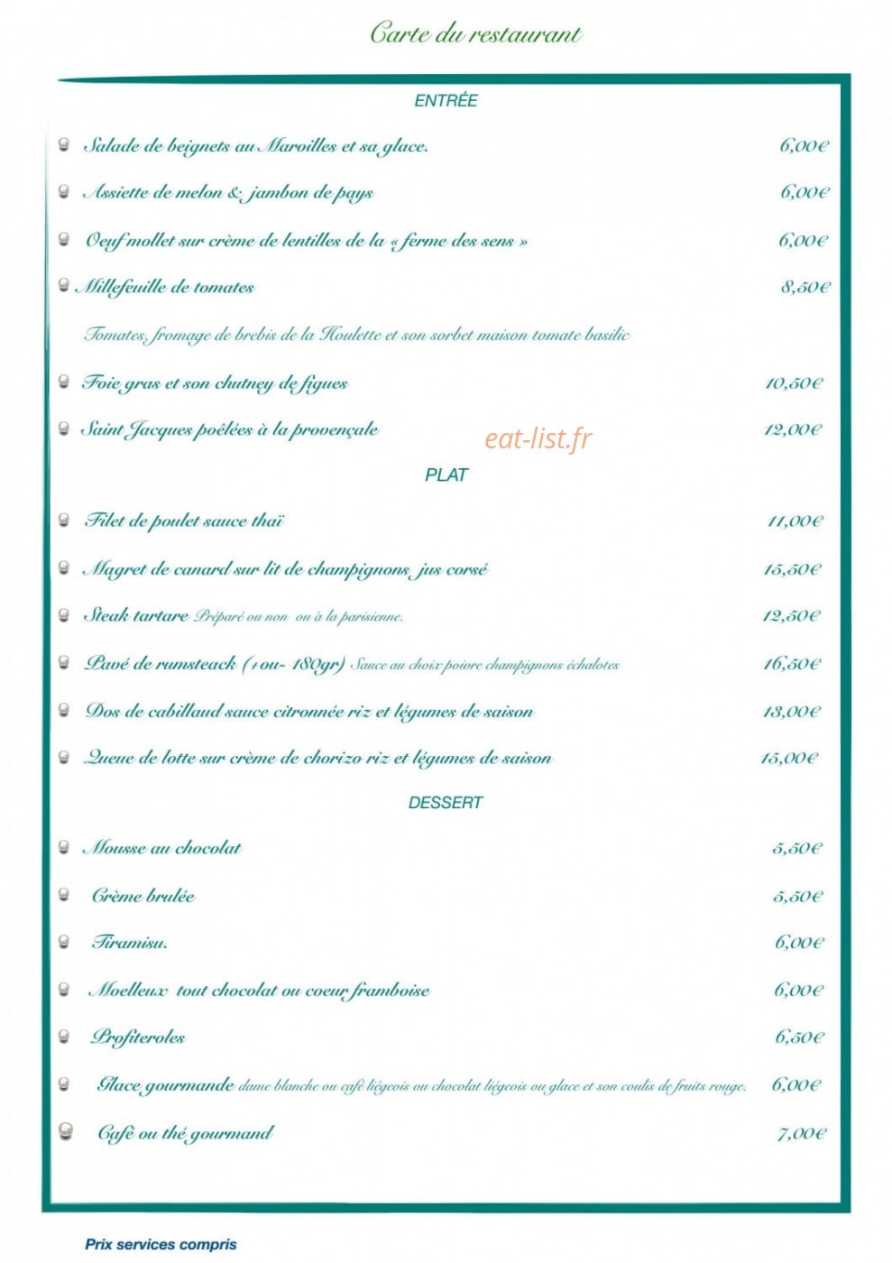 Les Farfadets du Lac — carte page 3