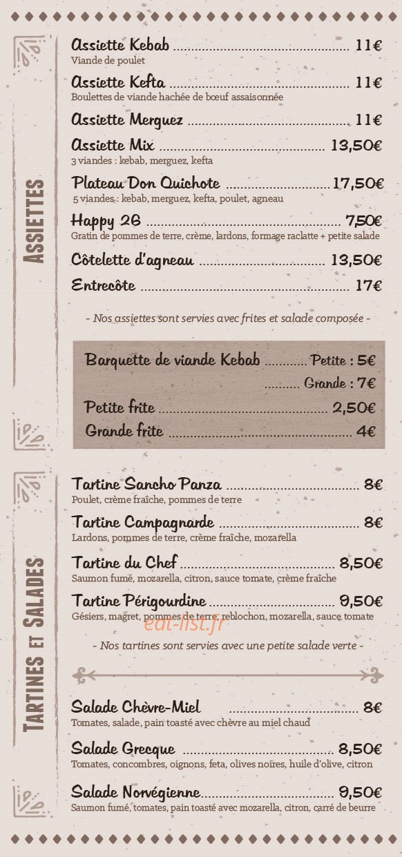 Don Quichote — carte page 1