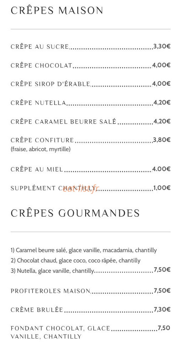 L'Arrière Cour — carte page 3