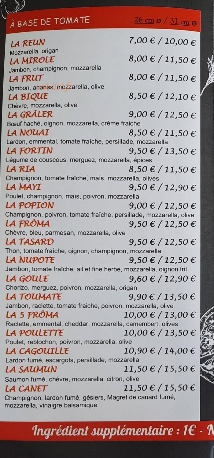 Restauration Ava — carte page 1