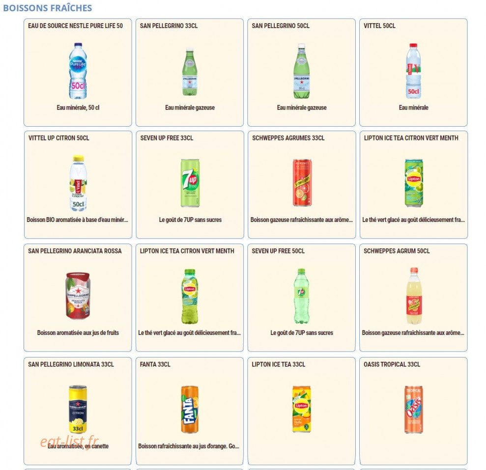 Pomme de Pain — carte page 8