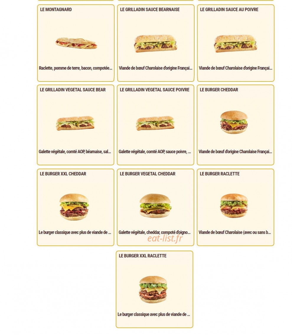 Pomme de Pain — carte page 3